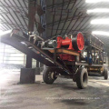 Mobile sand crusher for industrial sand making